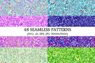 48 Seamless Triangle Patterns for Crafting and Design