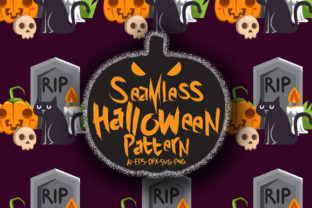 Halloween Seamless Patterns 15 Graphics for Crafting