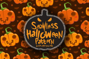 Halloween Seamless Patterns 16 - A Graphic Design Asset for Crafters