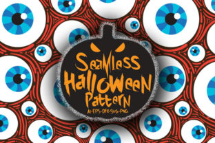 Halloween Seamless Patterns 18 Graphics