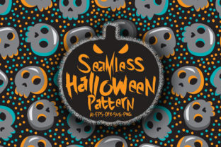 Halloween Seamless Patterns 19 - A Graphic Design Asset for Seasonal Content
