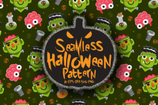 Halloween Seamless Patterns 2 for Graphic Design Projects