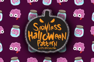 Halloween Seamless Patterns 26 Graphics