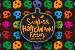 Halloween Seamless Patterns 29 for Branding and Design