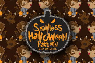 Halloween Seamless Patterns 34 – A Graphic Design Asset for Seasonal Projects