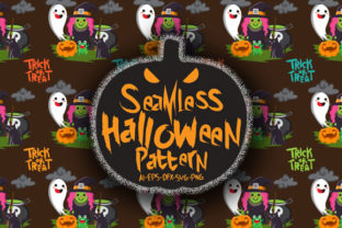 Halloween Seamless Patterns 37 – A Graphic Design Asset for Seasonal Projects