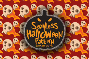Halloween Seamless Patterns 39 - A Graphic Design Asset for Seasonal Projects