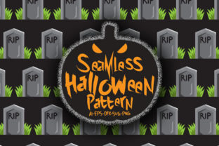 Halloween Seamless Patterns 5 Graphics for Crafting