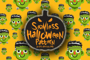 Halloween Seamless Patterns 53 for Branding and Packaging