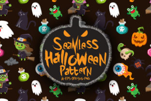 Halloween Seamless Patterns 59 for Local Business Branding