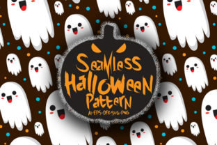 Halloween Seamless Patterns 6 - A Graphic Design Asset for Seasonal Branding