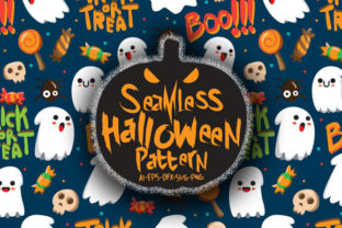 Halloween Seamless Patterns 8 - Graphics for Crafting