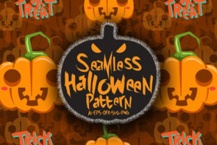 Halloween Seamless Patterns 9 – A Graphic Design Asset for Patterns