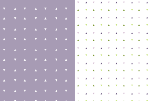 Hyacinth Triangle Pattern for Local Business Branding