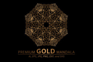 Premium Gold Mandala Vector Art Pattern Review