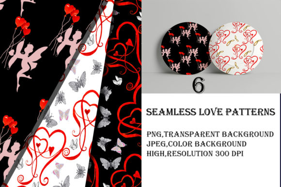 Set Love - Valentine's Day Graphics and Patterns